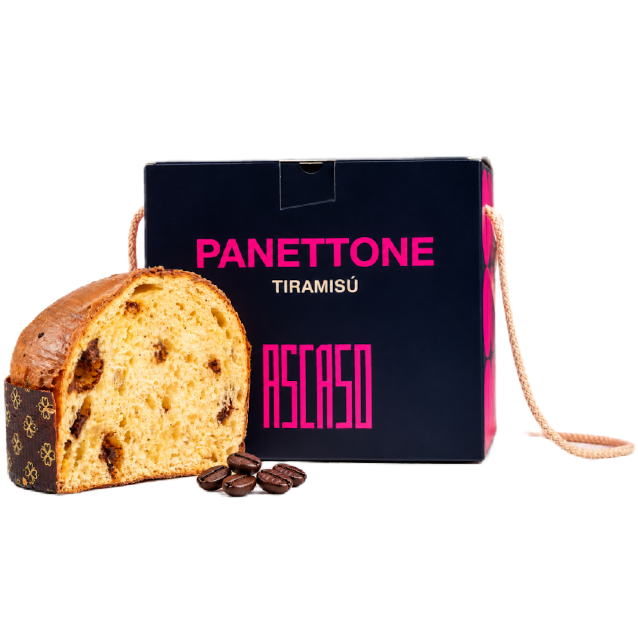 Panettone Tiramisu ASCASO 500g - Imagen 2