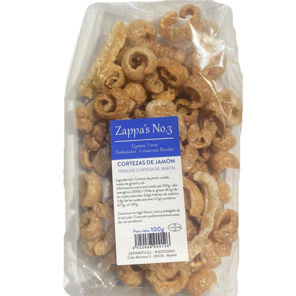 Cortezas De Jamón Ibérico ZAPPA’S 100g