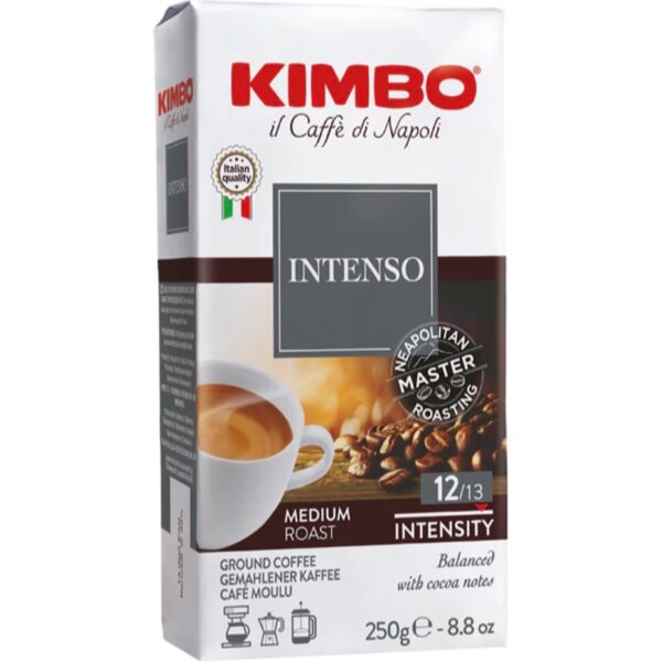 Café Italiano Molido KIMBO Aroma Intenso 250g