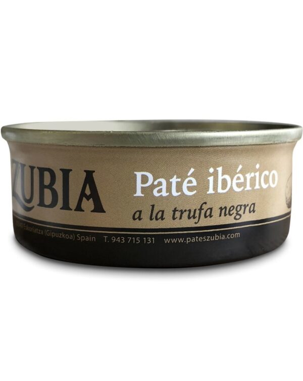 Paté Ibérico A La Trufa Negra ZUBIA 78g