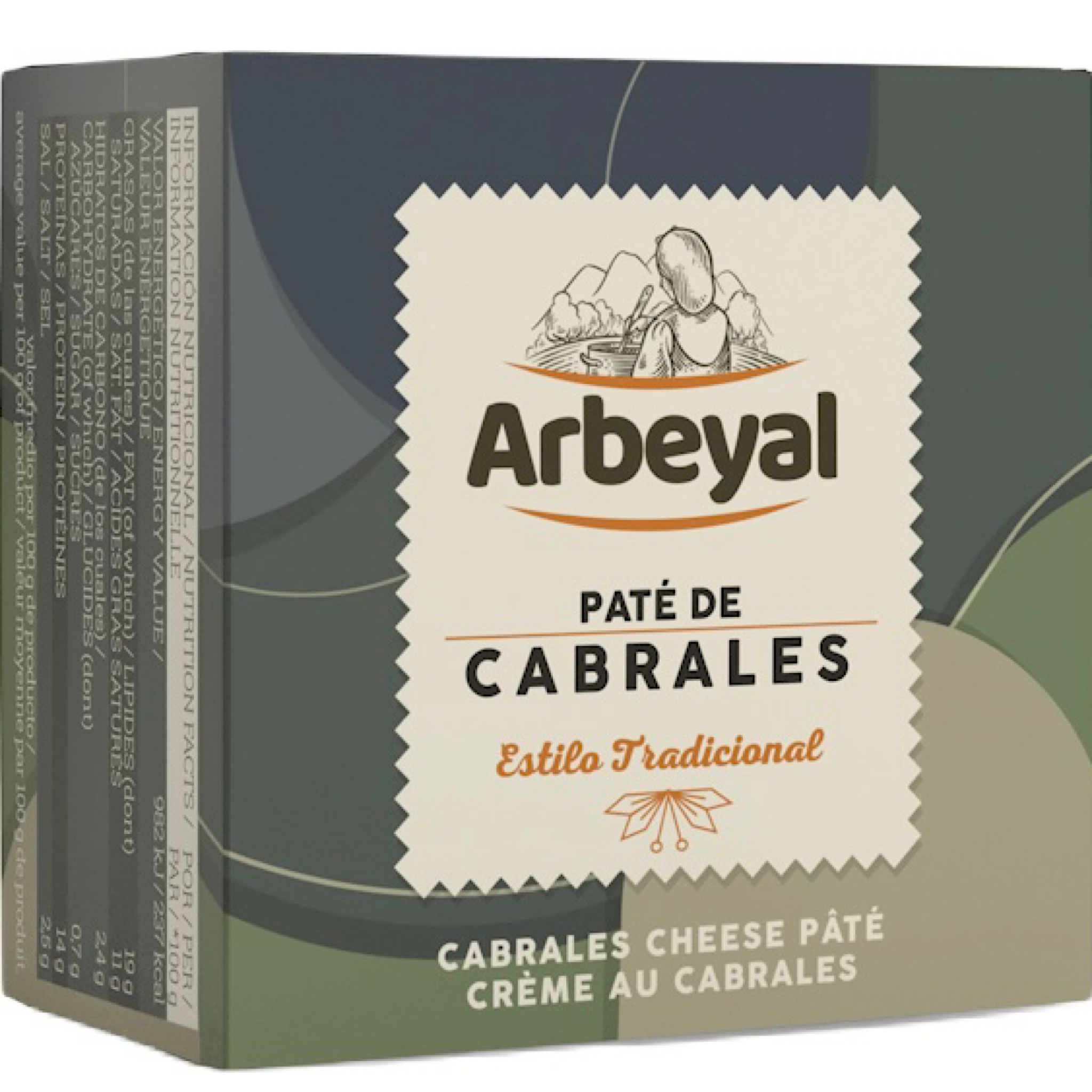 Paté De Queso Cabrales ARBEYAL 100g