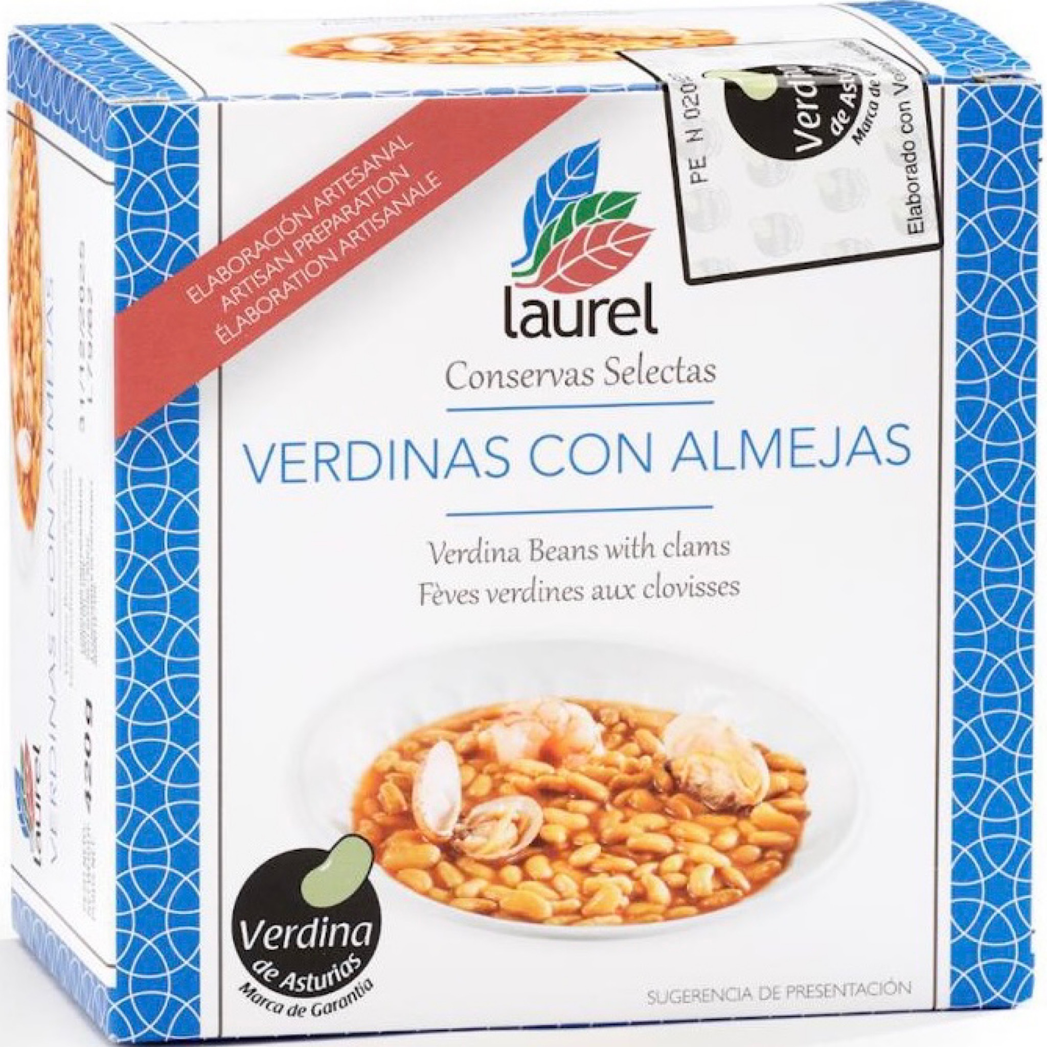 Verdinas Con Almejas CONSERVAS LAUREL 420g