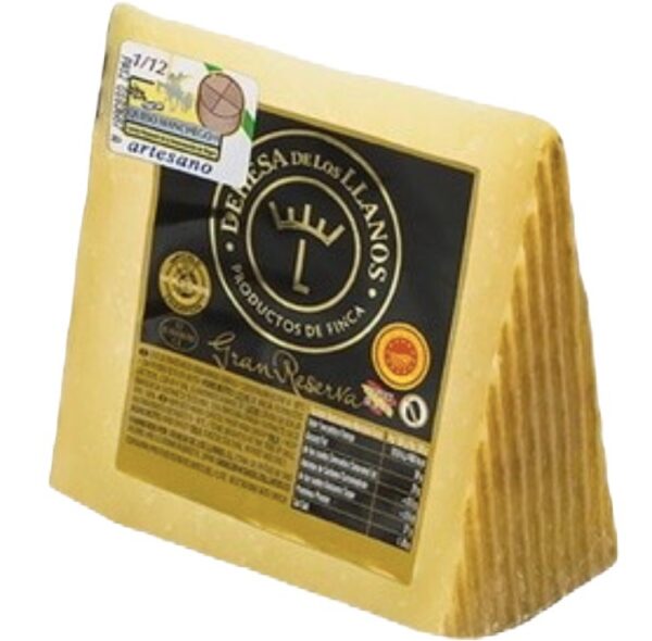 Queso Manchego Artesano Gran Reserva DEHESA DE LOS LLANOS D.O. Manchego 200g - Imagen 2